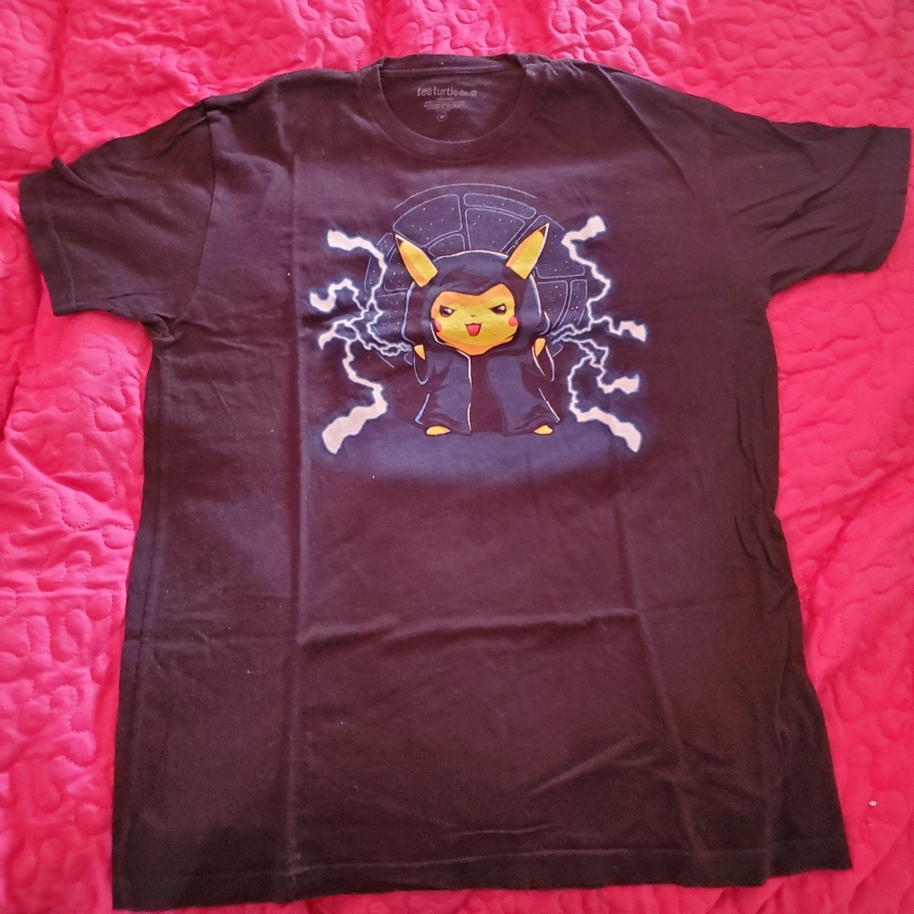 Pikachu Black Kids T-Shirt